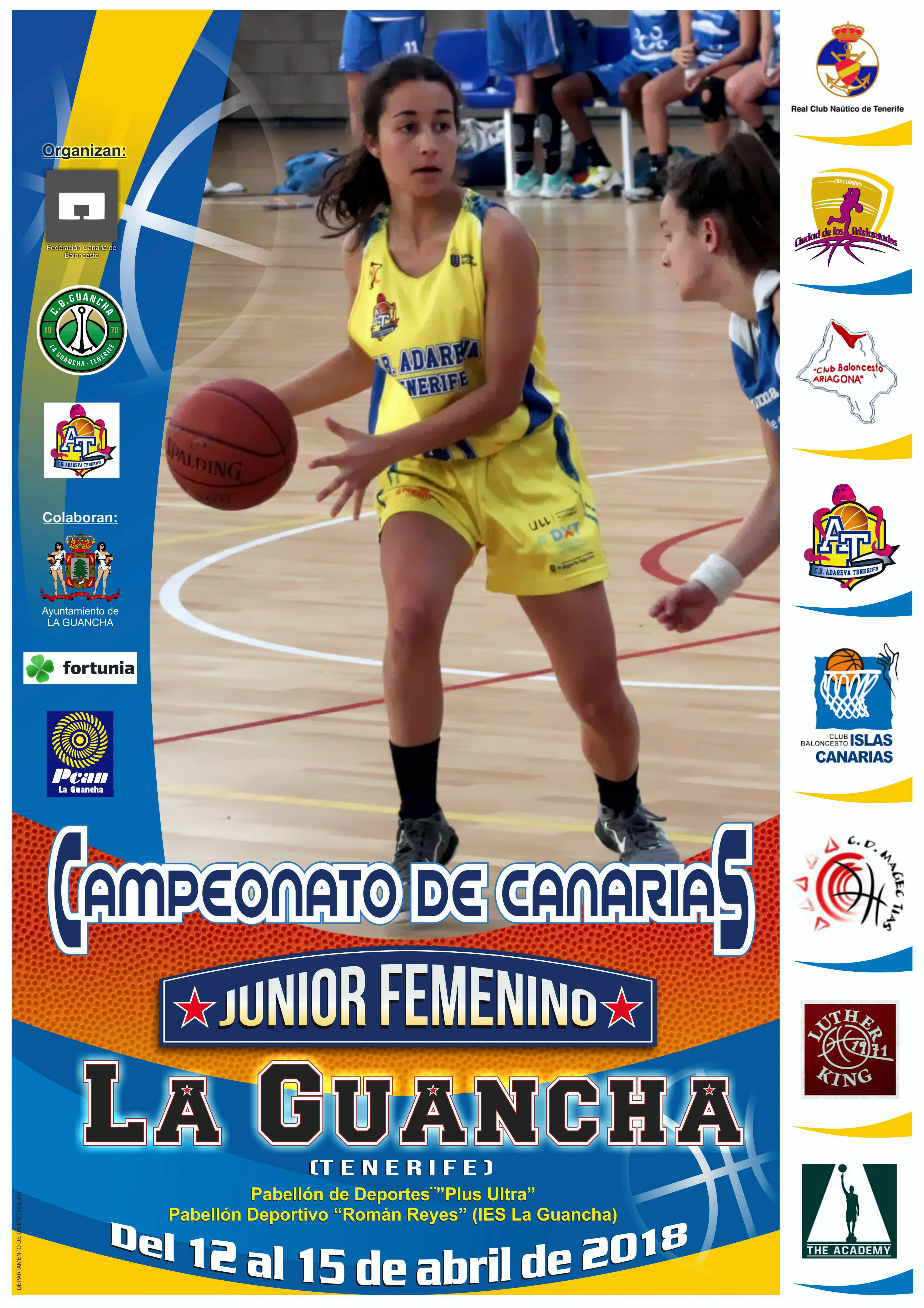 El próximo mes de abril, La Guancha acogerá el Campeonato de Canarias junior Femenino de baloncesto