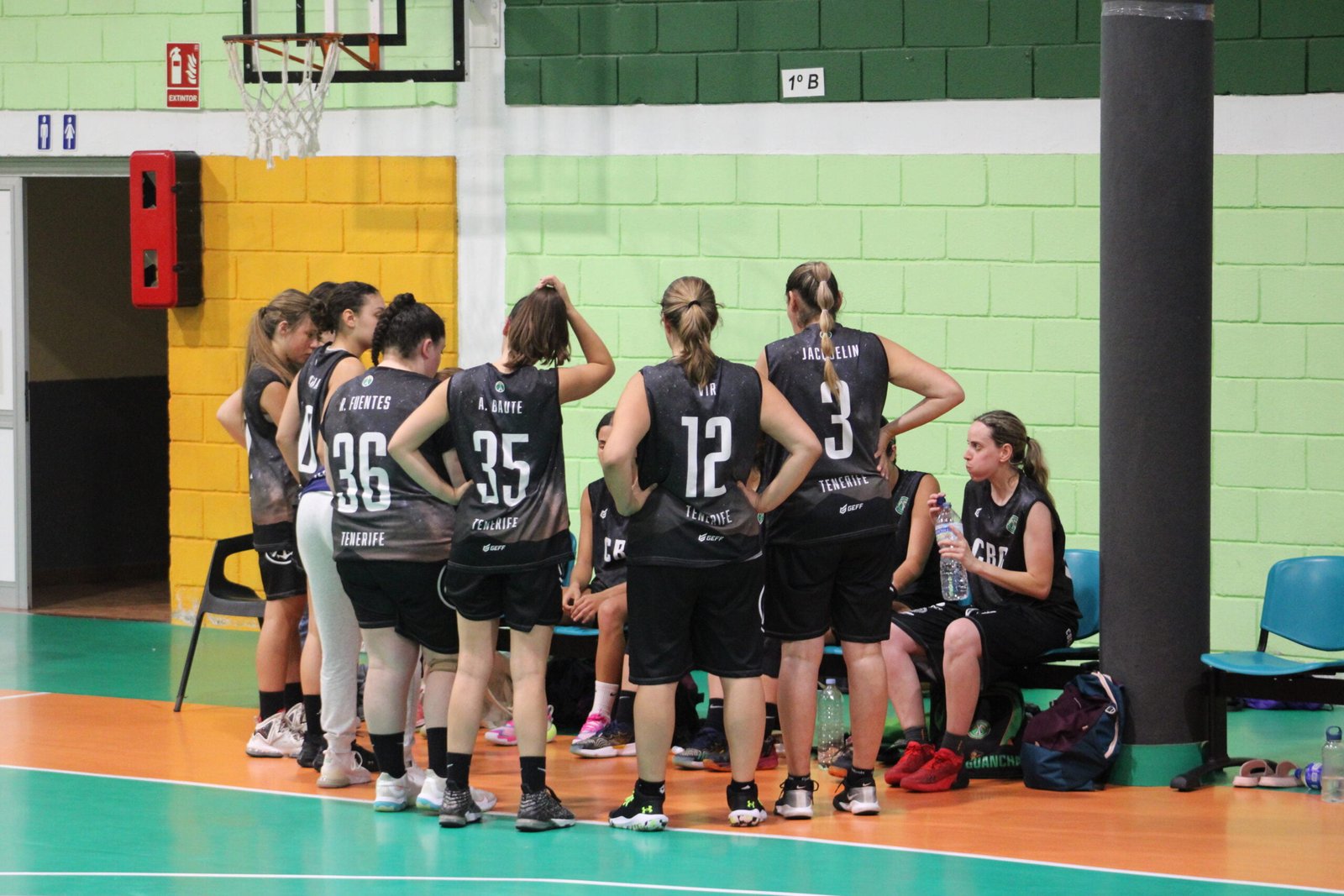 Tiempo muerto del Senior Femenino