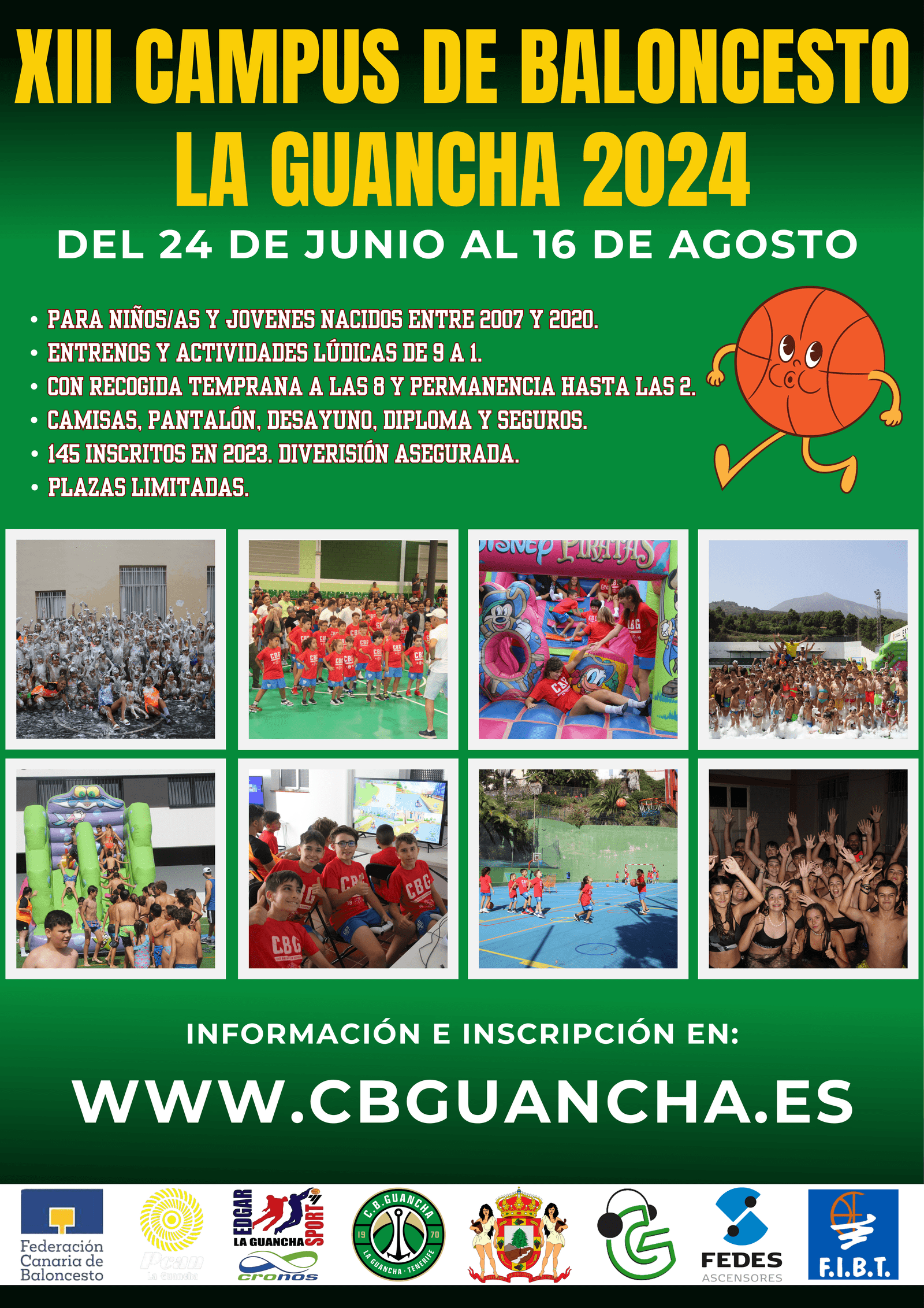 Cartel XIII Campus La Guancha 2024