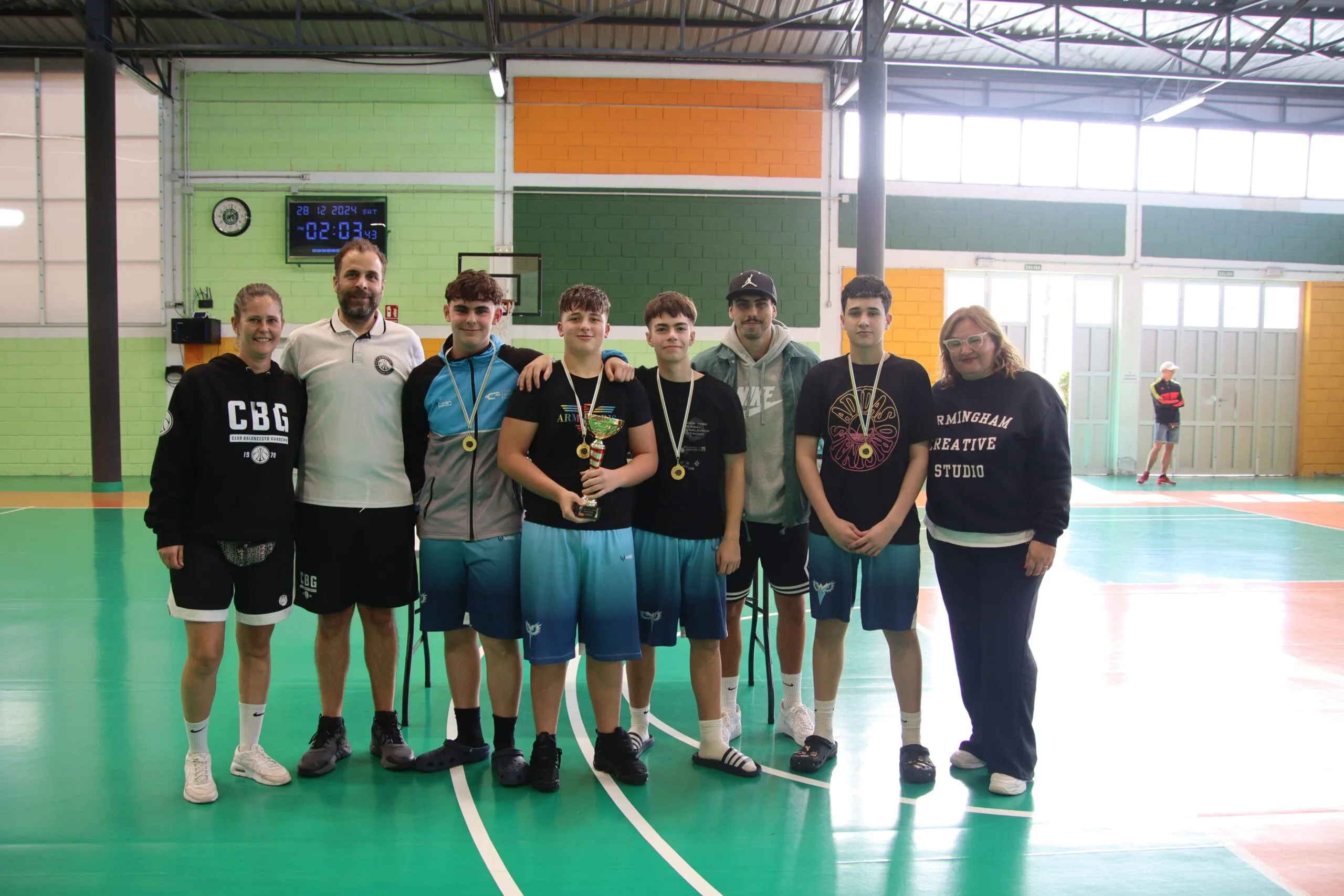 Campeón Cadete - Paellas Padilla - IX Torneo 3x3 Navidad - La Guancha 2024