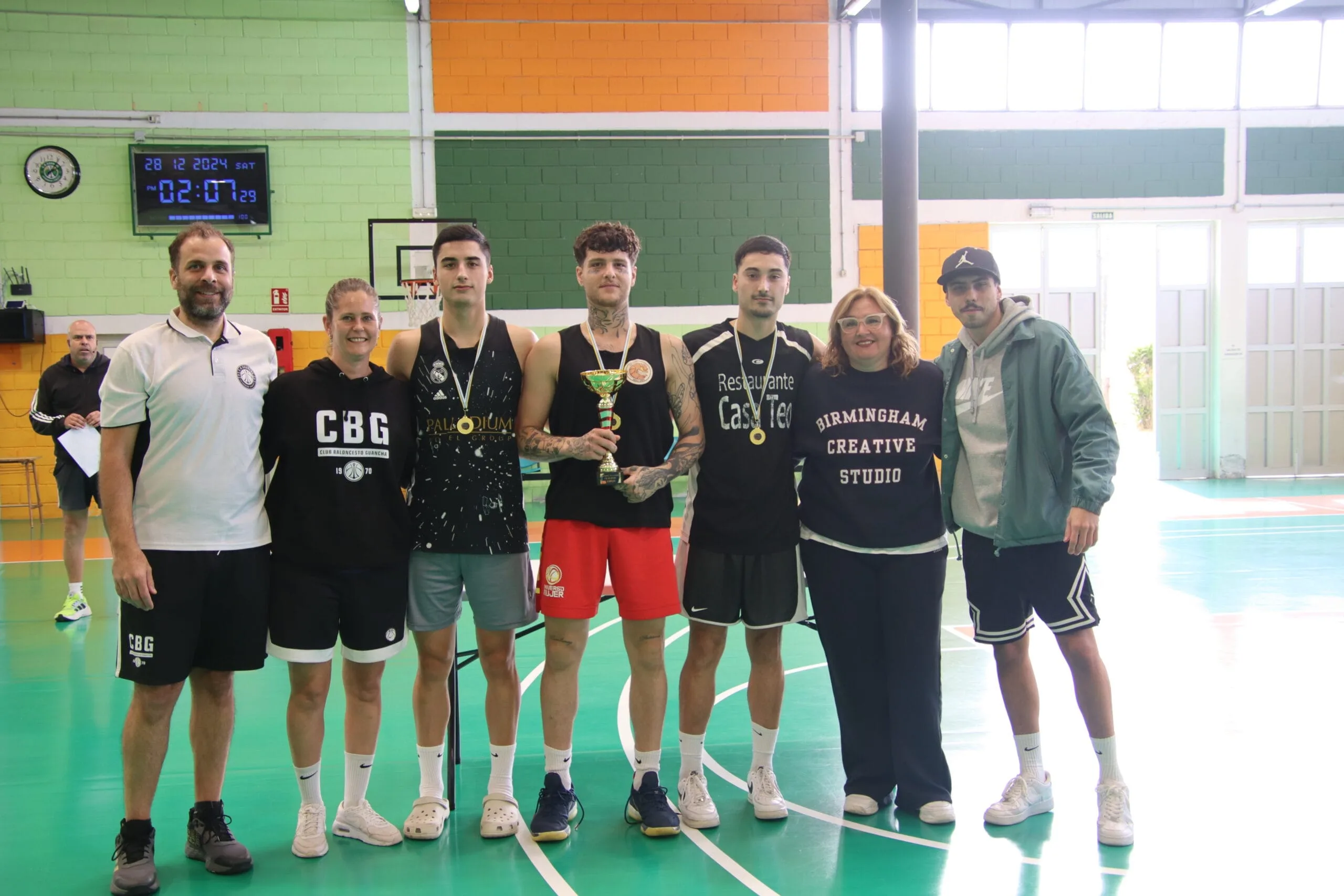 Campeón Senior Masculino - BIBIBI 3 - IX Torneo 3x3 Navidad - La Guancha 2024