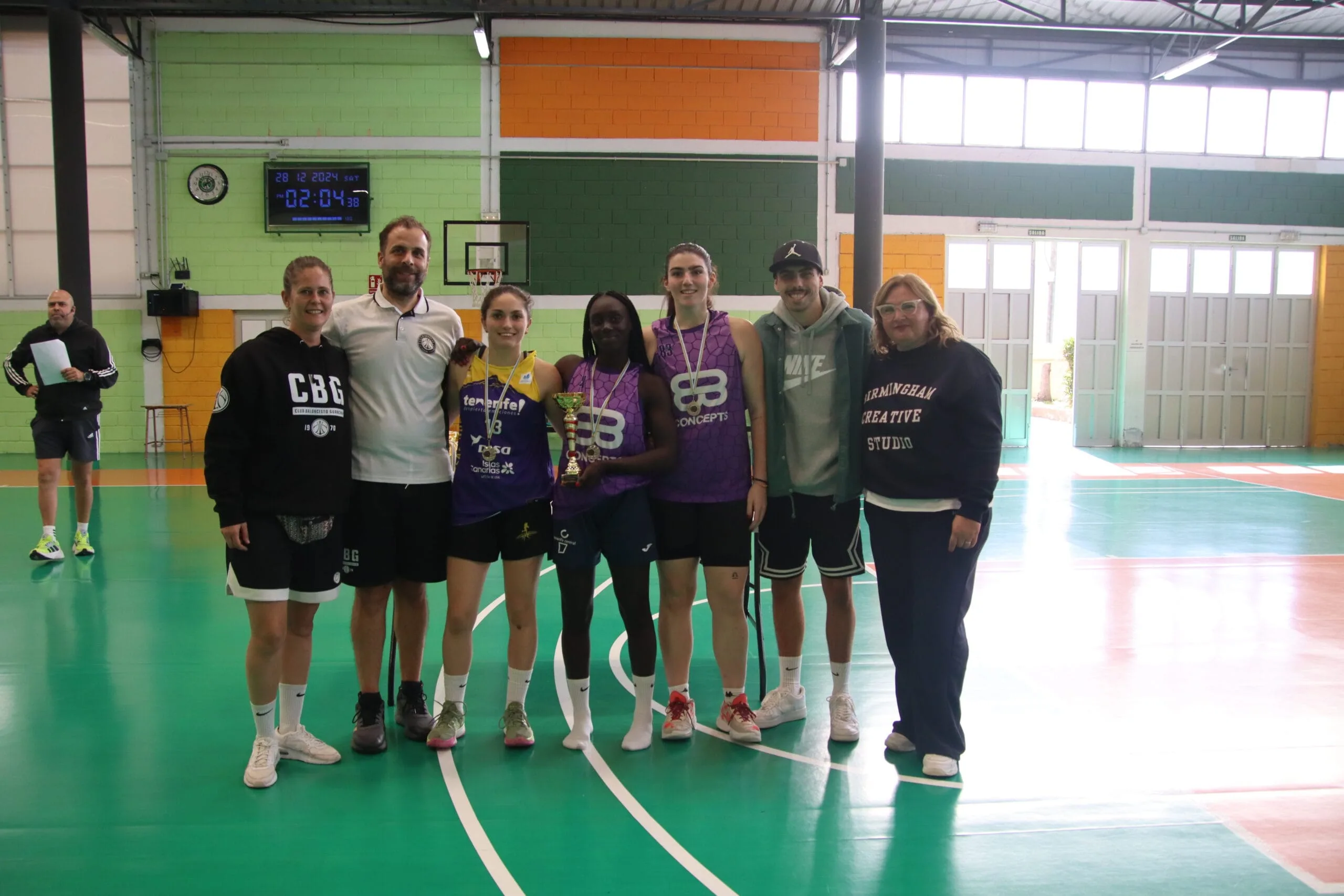 Subcampeón Senior Femenino - Código de Barras - IX Torneo 3x3 Navidad - La Guancha 2024