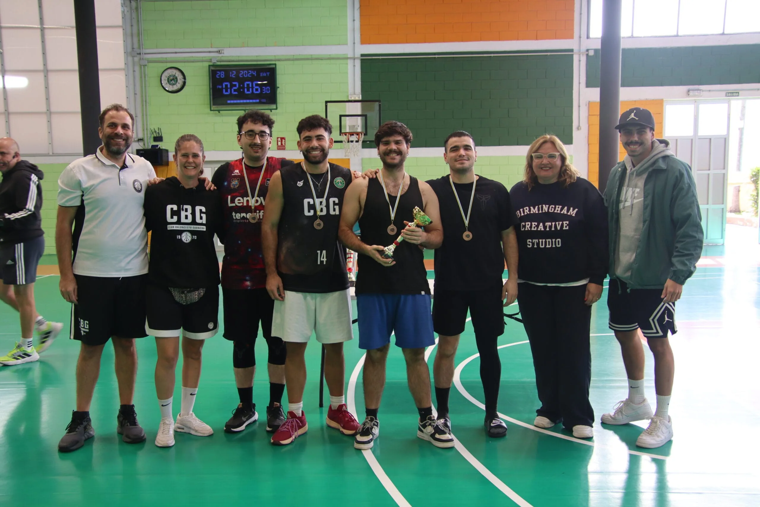 Subcampeón Senior Masculino - Panathimancos - IX Torneo 3x3 Navidad - La Guancha 2024