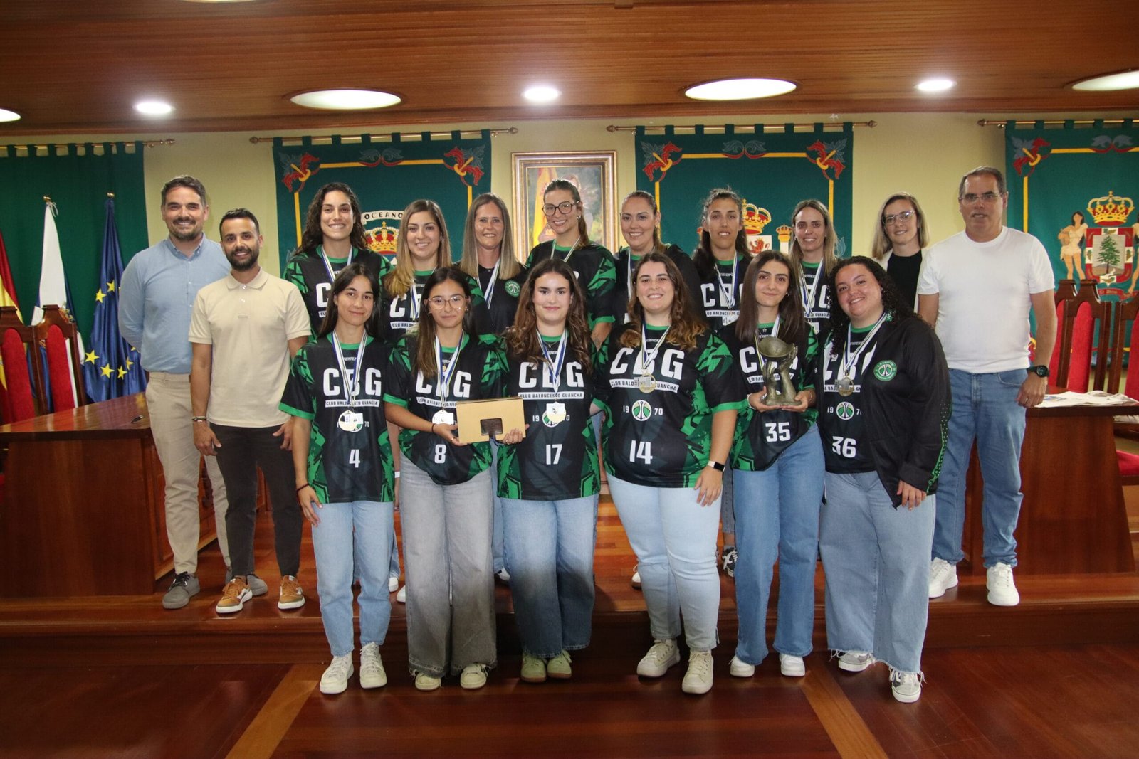 Foto Recepción Ayuntamiento de La Guancha - Salon de Plenos Ayuntamiento