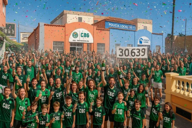 🎉💚 𝗡𝗢 𝗧𝗘 𝗤𝗨𝗘𝗗𝗘𝗦 𝗦𝗜𝗡 𝗖𝗘𝗟𝗘𝗕𝗥𝗔𝗥𝗟𝗢 𝗖𝗢𝗡 𝗡𝗢𝗦𝗢𝗧𝗥𝗢𝗦 💚🎉

Como cada año, 𝗘𝗟 𝗖.𝗕. 𝗚𝗨𝗔𝗡𝗖𝗛𝗔 juega su número de siempre: 𝟯𝟬.𝟲𝟯𝟵 🍀
El número que nos acompaña desde hace décadas, símbolo de 𝗨𝗡𝗜𝗗𝗔𝗗, 𝗜𝗟𝗨𝗦𝗜𝗢́𝗡 𝗬 𝗙𝗔𝗠𝗜𝗟𝗜𝗔 𝗩𝗘𝗥𝗗𝗘 🏀

Consigue tu 𝗟𝗢𝗧𝗘𝗥𝗜́𝗔 𝗗𝗘 𝗡𝗔𝗩𝗜𝗗𝗔𝗗 con cualquier 𝗝𝗨𝗚𝗔𝗗𝗢𝗥 𝗢 𝗝𝗨𝗚𝗔𝗗𝗢𝗥𝗔 𝗗𝗘𝗟 𝗖𝗟𝗨𝗕,
o en la 𝗧𝗜𝗘𝗡𝗗𝗔 𝗗𝗘 𝗗𝗘𝗣𝗢𝗥𝗧𝗘𝗦 𝗘𝗗𝗚𝗔𝗥 𝗦𝗣𝗢𝗥𝗧 (𝗟𝗔 𝗚𝗨𝗔𝗡𝗖𝗛𝗔).

✨ 𝗣𝗢𝗥𝗤𝗨𝗘 𝗖𝗨𝗔𝗡𝗗𝗢 𝗧𝗢𝗖𝗔, 𝗧𝗢𝗖𝗔 𝗔 𝗧𝗢𝗗𝗔 𝗟𝗔 𝗚𝗨𝗔𝗡𝗖𝗛𝗔 ✨

#SomosFamiliaCBG #Desde1970 #LoteríaCBG #OrgulloGuanchero #CBGuancha #BaloncestoCanario #30639