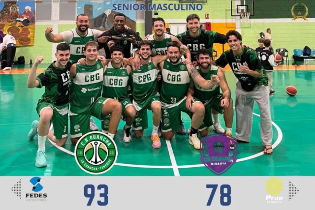 🏀💚 𝗘𝗦𝗧𝗔𝗠𝗢𝗦 𝗘𝗡 𝗟𝗔 𝗙𝗜𝗡𝗔𝗟 𝗔 𝟰 𝗗𝗘 𝗧𝗘𝗡𝗘𝗥𝗜𝗙𝗘 💚🏀

Anoche vivimos una de esas noches que hacen afición y que quedarán para siempre en la memoria de nuestro club.

🔥 𝗖.𝗕. 𝗚𝗨𝗔𝗡𝗖𝗛𝗔 𝟵𝟯 - 𝗖.𝗕. 𝗢𝗟𝗜𝗠𝗣𝗜𝗔 𝗡𝗜𝗩𝗔𝗥𝗜𝗔 𝟳𝟴 🔥

Nuestro 𝗦𝗘𝗡𝗜𝗢𝗥 𝗠𝗔𝗦𝗖𝗨𝗟𝗜𝗡𝗢 consiguió una brillante victoria que le permite clasificarse para la 𝗙𝗜𝗡𝗔𝗟 𝗔 𝟰 𝗗𝗘 𝗧𝗘𝗡𝗘𝗥𝗜𝗙𝗘 por segundo año consecutivo. Un premio merecidísimo para un grupo que nunca ha dejado de creer, que ha trabajado durante toda la temporada y que volvió a demostrar sobre la cancha su enorme carácter competitivo.

👏 𝗠𝗨𝗖𝗛𝗔𝗦 𝗙𝗘𝗟𝗜𝗖𝗜𝗗𝗔𝗗𝗘𝗦 a todos los jugadores, cuerpo técnico y personas que forman parte de este equipo por el esfuerzo, la constancia y el compromiso demostrado durante toda la campaña.

💚 Y una mención muy especial para nuestra afición.

El 𝗣𝗟𝗨𝗦 𝗨𝗟𝗧𝗥𝗔 volvió a responder. Gracias a todos los que estuvieron animando, sufriendo y disfrutando junto al equipo durante los cuarenta minutos. Su energía, su apoyo y su aliento fueron fundamentales para empujar al equipo hacia este gran objetivo.

🏀 𝗘𝗦𝗧𝗢 𝗧𝗔𝗠𝗕𝗜É𝗡 𝗘𝗦 𝗗𝗘 𝗨𝗦𝗧𝗘𝗗𝗘𝗦
🏀 𝗘𝗦𝗧𝗢 𝗧𝗔𝗠𝗕𝗜É𝗡 𝗘𝗦 𝗗𝗘 𝗧𝗢𝗗𝗢 𝗨𝗡 𝗣𝗨𝗘𝗕𝗟𝗢
🏀 𝗘𝗦𝗧𝗢 𝗘𝗦 𝗖.𝗕. 𝗚𝗨𝗔𝗡𝗖𝗛𝗔

Ahora toca seguir soñando y preparar una nueva cita con la historia.

🙏 𝗚𝗥𝗔𝗖𝗜𝗔𝗦 𝗔 𝗤𝗨𝗜𝗘𝗡𝗘𝗦 𝗦𝗜𝗚𝗨𝗘𝗡 𝗔𝗣𝗢𝗬𝗔𝗡𝗗𝗢 𝗡𝗨𝗘𝗦𝗧𝗥𝗢 𝗖𝗟𝗨𝗕:

⛽ 𝗣𝗖𝗔𝗡 𝗟𝗔 𝗚𝗨𝗔𝗡𝗖𝗛𝗔 – energía para seguir impulsando nuestros sueños.

🏛️ 𝗔𝗬𝗨𝗡𝗧𝗔𝗠𝗜𝗘𝗡𝗧𝗢 𝗗𝗘 𝗟𝗔 𝗚𝗨𝗔𝗡𝗖𝗛𝗔 – siempre al lado del deporte y de nuestra cantera.

⬆️ 𝗙𝗘𝗗𝗘𝗦 𝗔𝗦𝗖𝗘𝗡𝗦𝗢𝗥𝗘𝗦 – impulsando el presente y el futuro del C.B. Guancha.

#SomosFamiliaCBG #Desde1970 #SeniorMasculino #FinalA4 #OrgulloCBG #BaloncestoCanario #LaGuancha #VamosCBG 💚🏀🔥