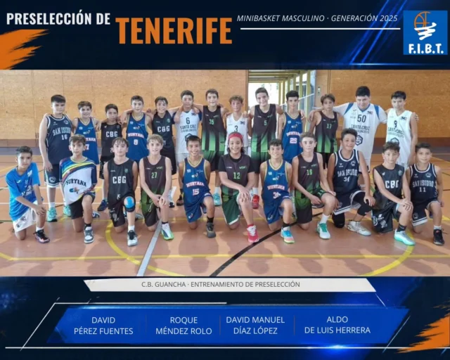 🏀💙🧡 𝗖𝗨𝗔𝗧𝗥𝗢 𝗝𝗨𝗚𝗔𝗗𝗢𝗥𝗘𝗦 𝗗𝗘𝗟 𝗖.𝗕. 𝗚𝗨𝗔𝗡𝗖𝗛𝗔, 𝗨𝗡𝗔 𝗘𝗫𝗣𝗘𝗥𝗜𝗘𝗡𝗖𝗜𝗔 𝗣𝗔𝗥𝗔 𝗥𝗘𝗖𝗢𝗥𝗗𝗔𝗥 💚🤍

¡Qué bonito es ver a nuestros pequeños disfrutar de nuevas experiencias gracias al baloncesto! 🏀👏

Ayer domingo, 18 de octubre, cuatro jugadores de nuestro 𝗠𝗜𝗡𝗜𝗕𝗔𝗦𝗞𝗘𝗧 𝗠𝗔𝗦𝗖𝗨𝗟𝗜𝗡𝗢 𝗗𝗘 𝟭.ª 𝗗𝗜𝗩𝗜𝗦𝗜𝗢́𝗡 participaron en el entrenamiento de la 𝗣𝗥𝗘𝗦𝗘𝗟𝗘𝗖𝗖𝗜𝗢́𝗡 𝗗𝗘 𝗧𝗘𝗡𝗘𝗥𝗜𝗙𝗘, organizado por la Federación Insular de Baloncesto de Tenerife (FIBT).

💚 𝗡𝗨𝗘𝗦𝗧𝗥𝗢𝗦 𝗖𝗨𝗔𝗧𝗥𝗢 𝗥𝗘𝗣𝗥𝗘𝗦𝗘𝗡𝗧𝗔𝗡𝗧𝗘𝗦:

🏀 𝗗𝗔𝗩𝗜𝗗 𝗣𝗘́𝗥𝗘𝗭 𝗙𝗨𝗘𝗡𝗧𝗘𝗦
🏀 𝗥𝗢𝗤𝗨𝗘 𝗠𝗘́𝗡𝗗𝗘𝗭 𝗥𝗢𝗟𝗢
🏀 𝗗𝗔𝗩𝗜𝗗 𝗠𝗔𝗡𝗨𝗘𝗟 𝗗𝗜́𝗔𝗭 𝗟𝗢́𝗣𝗘𝗭
🏀 𝗔𝗟𝗗𝗢 𝗗𝗘 𝗟𝗨𝗜𝗦 𝗛𝗘𝗥𝗥𝗘𝗥𝗔

👏 𝗠𝗨𝗖𝗛𝗔𝗦 𝗙𝗘𝗟𝗜𝗖𝗜𝗗𝗔𝗗𝗘𝗦, 𝗖𝗛𝗜𝗖𝗢𝗦.

Esperamos que hayan disfrutado muchísimo de esta jornada, aprendido cosas nuevas y compartido buenos momentos con jugadores de otros clubes de nuestra isla.

Estas experiencias son una oportunidad para conocer nuevos compañeros, hacer amistades y seguir creciendo dentro y fuera de la cancha. 💙

🍀 𝗢𝗝𝗔𝗟𝗔́ 𝗦𝗘𝗔 𝗟𝗔 𝗣𝗥𝗜𝗠𝗘𝗥𝗔 𝗗𝗘 𝗠𝗨𝗖𝗛𝗔𝗦 𝗢𝗣𝗢𝗥𝗧𝗨𝗡𝗜𝗗𝗔𝗗𝗘𝗦.

Nos encantaría volver a verlos en próximas convocatorias y, por supuesto, que otros compañeros de nuestro club también tengan la oportunidad de vivir una experiencia tan bonita como esta. Porque en el C.B. Guancha hay muchos niños y niñas que trabajan con ilusión cada semana y merecen seguir creciendo y disfrutando de nuevas oportunidades.

Pase lo que pase, estamos muy orgullosos de ustedes. Lo importante es continuar entrenando, aprendiendo y disfrutando del baloncesto. 💚

🤝 Gracias a la 𝗙𝗜𝗕𝗧 por estas iniciativas y a las familias y entrenadores que acompañan a nuestros jugadores en su formación.

𝗦𝗜𝗚𝗔𝗡 𝗗𝗜𝗦𝗙𝗥𝗨𝗧𝗔𝗡𝗗𝗢, 𝗖𝗛𝗜𝗖𝗢𝗦. ¡𝗟𝗢 𝗠𝗘𝗝𝗢𝗥 𝗘𝗦𝗧𝗔́ 𝗣𝗢𝗥 𝗩𝗘𝗡𝗜𝗥! 🌟

🏀 ¡𝟭, 𝟮, 𝟯… 𝗚𝗨𝗔𝗡𝗖𝗛𝗔! 💚

#SomosFamiliaCBG #Desde1970 #CBGuancha #LaGuancha #Minibasket #PreseleccionTenerife #FIBT #BaloncestoBase